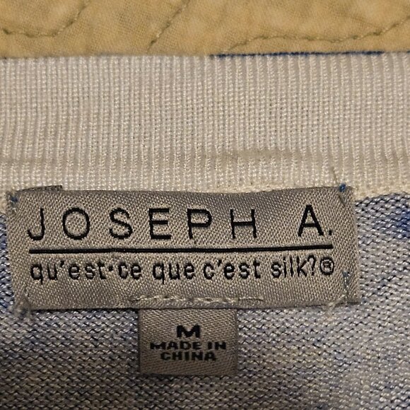 Joseph A. Paris/Eiffel Tower Knit Sweater 3/4 Sleeves Size Medium - Picture 4 of 5